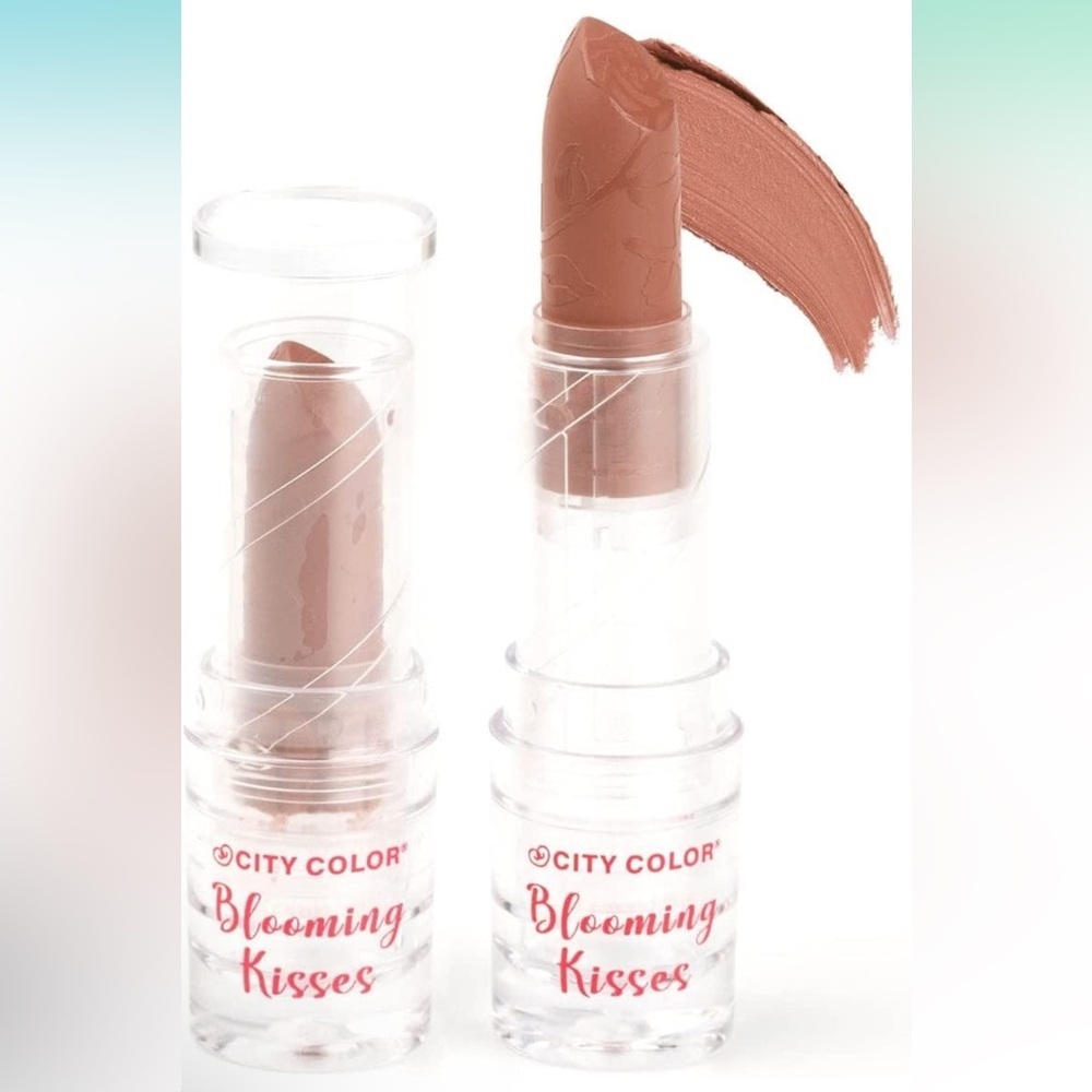 City Color Blooming Kisses Lipstick Aster Nude Creamy Hydrating Makeup NEW